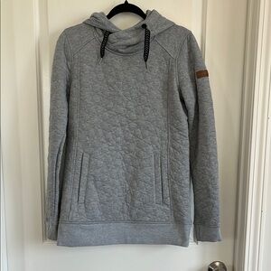 Roxy quilted hoodie size medium